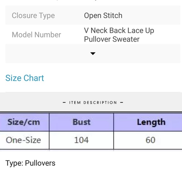 Brown Laced-Up Back Knit Top - Picture 4 of 7